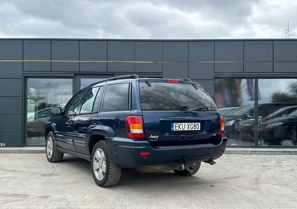 Jeep Grand Cherokee cena 28900 przebieg: 228000, rok produkcji 2004 z Terespol małe 379